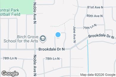 Map image of the property - 7936 Lee Ave N