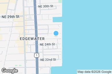 Map image of the property - 615 NE 25th St