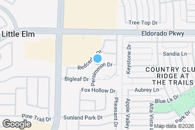 Map image of the property - 2525 Persimmon Dr