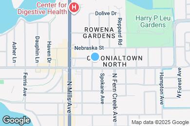 Map image of the property - 1409 Belgrade Ave
