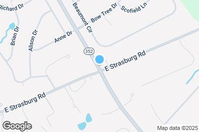 Map image of the property - 1601 E Strasburg Rd