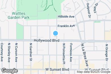 Map image of the property - 1710 N Fuller Ave