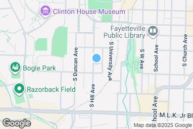 Map image of the property - 280 Hill Ave