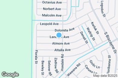 Map image of the property - 8663 Lancelot Ave