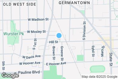 Map image of the property - 143 Hill St