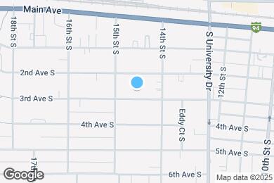 Map image of the property - 1425 3rd Ave S