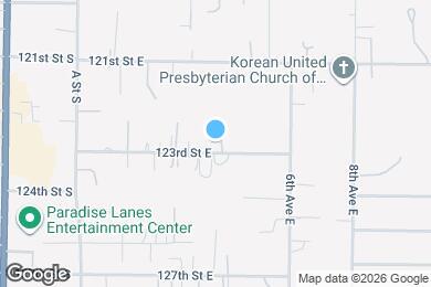 Map image of the property - 12222 4th Avenue Ct E