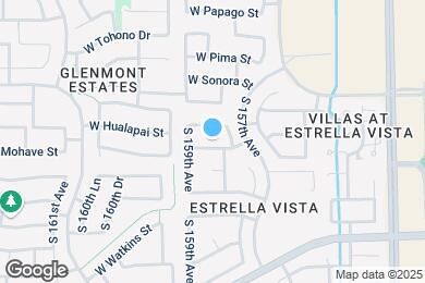 Map image of the property - 15834 W Mohave St