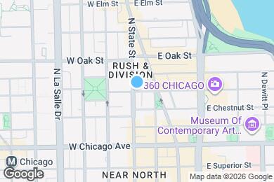 Map image of the property - 6 E Delaware Pl