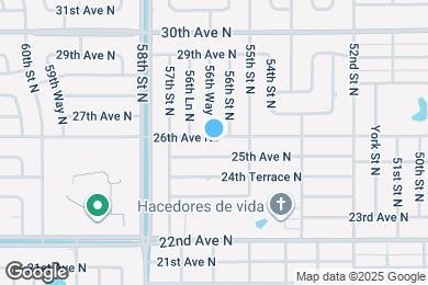 Map image of the property - 5590 26th Ave N