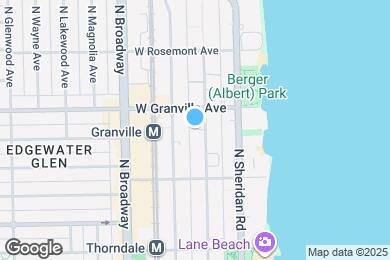 Map image of the property - 6150 N Kenmore Ave