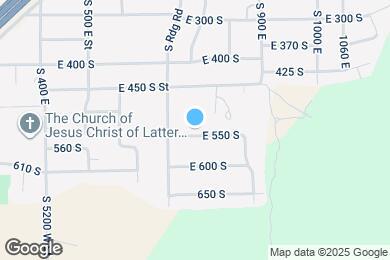 Map image of the property - 763 E 550 S