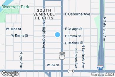 Map image of the property - 104 W Emma St
