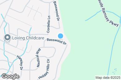 Map image of the property - 6413 Basswood Ln