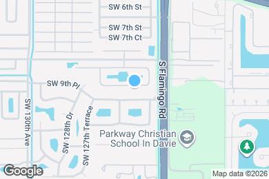 Map image of the property - 12486 SW 9th Pl