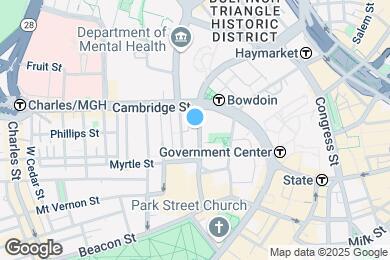 Map image of the property - 27 Bowdoin St
