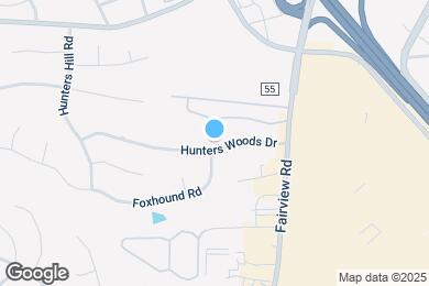 Map image of the property - 122 Hunters Woods Dr