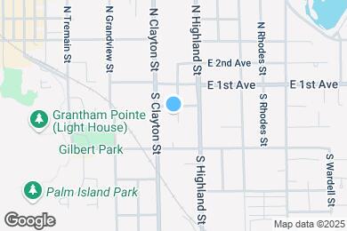 Map image of the property - 221 S Johns St
