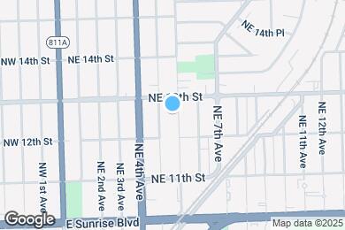 Map image of the property - 1227 NE 5th Ter