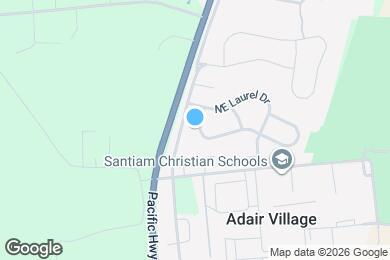 Map image of the property - 5170 NE Willamette Ave