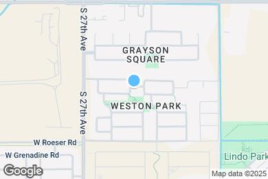 Map image of the property - 4817 South 25th Lane