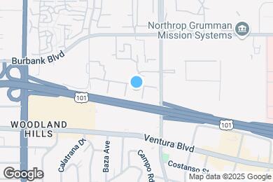 Map image of the property - 5525 Canoga Ave