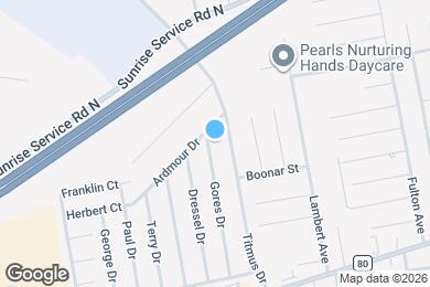 Map image of the property - 61 Gores Dr