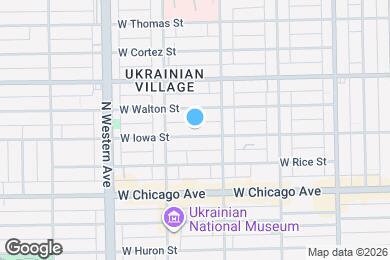 Map image of the property - 2228 W Iowa St