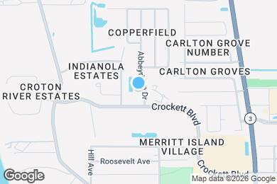 Map image of the property - 1804 Abbeyridge Dr