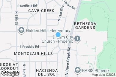 Map image of the property - 2104 E Eugie Terrace