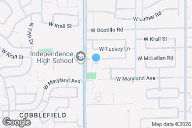 Map image of the property - 6529 N 74th Dr