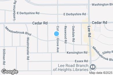 Map image of the property - 2200 Cottage Grove Ave