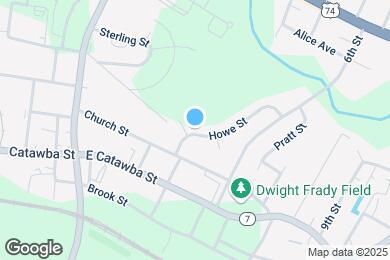 Map image of the property - 109 Howe St