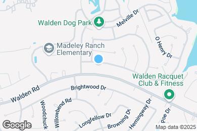 Map image of the property - 12307 Thoreau Dr