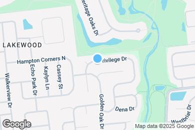 Map image of the property - 5841 Privilege Dr