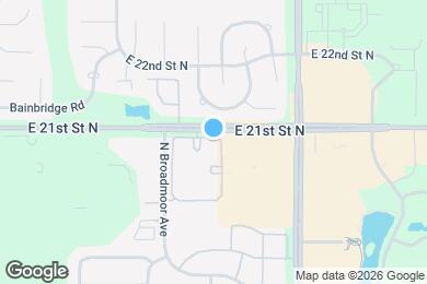 Map image of the property - Parc at 21st & Rock