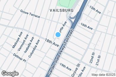 Map image of the property - 356 Myrtle Ave