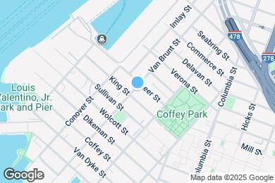 Map image of the property - 301 Van Brunt St