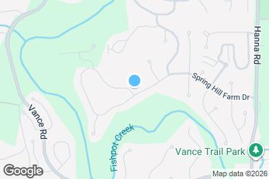 Map image of the property - 1502 Rosewood Terrace Dr