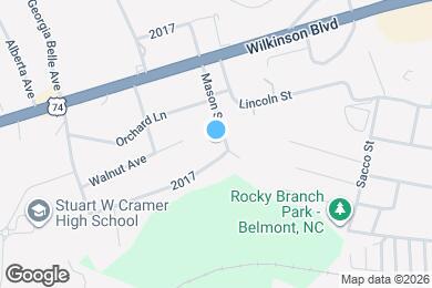 Map image of the property - 212 Mason St