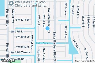 Map image of the property - 3732 SW Santa Barbara Pl