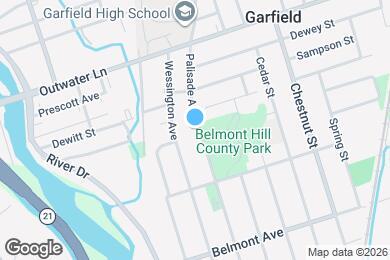 Map image of the property - 415 Palisade Ave