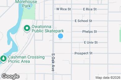 Map image of the property - 134 W University St