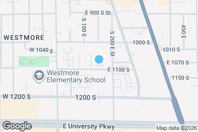 Map image of the property - 143 E 1100 S