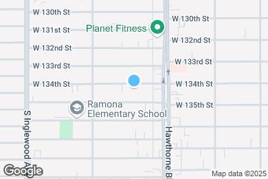 Map image of the property - 4480 W 134Th St