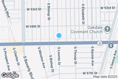 Map image of the property - 9449 S Loomis St