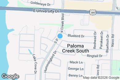 Map image of the property - 304 Hummingbird Dr
