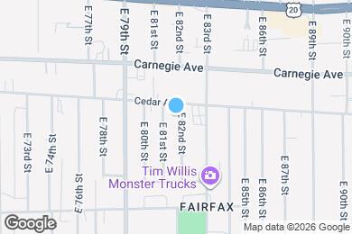 Map image of the property - 2180 E 82nd St