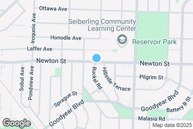 Map image of the property - 1450 Newton St