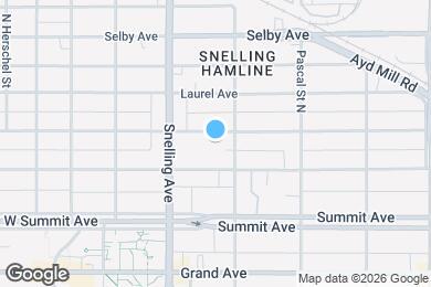 Map image of the property - 1540 Ashland Ave